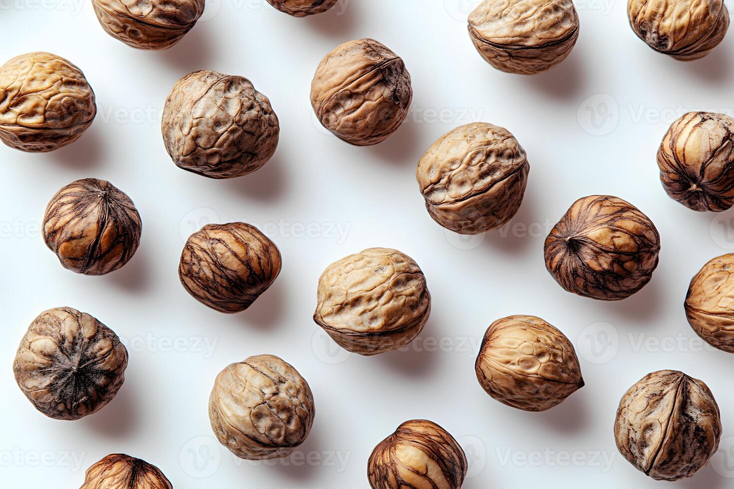 Natural Walnut Pattern Background for Culinary and Health Concepts photo