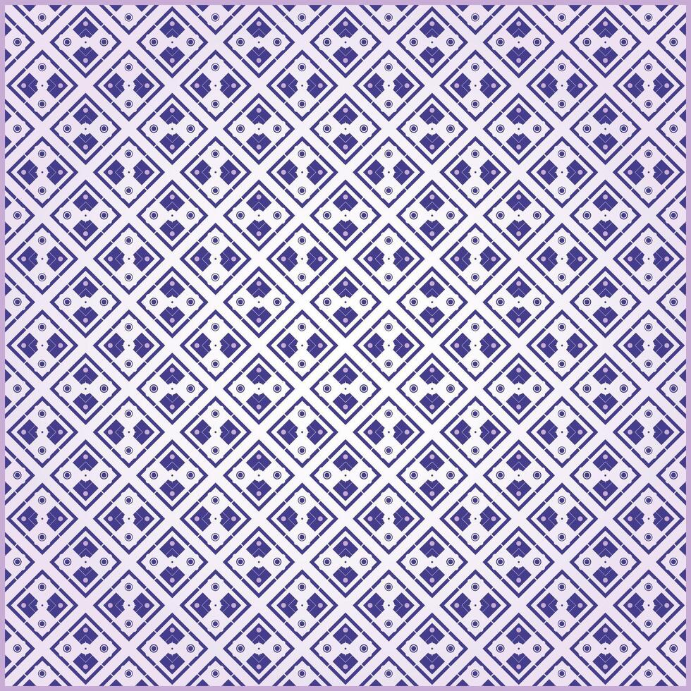 creative purple rhombus pattern with symmetrical placement style vector
