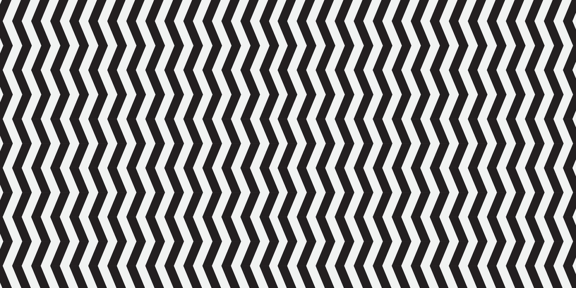 Black and white zigzag pattern background vector