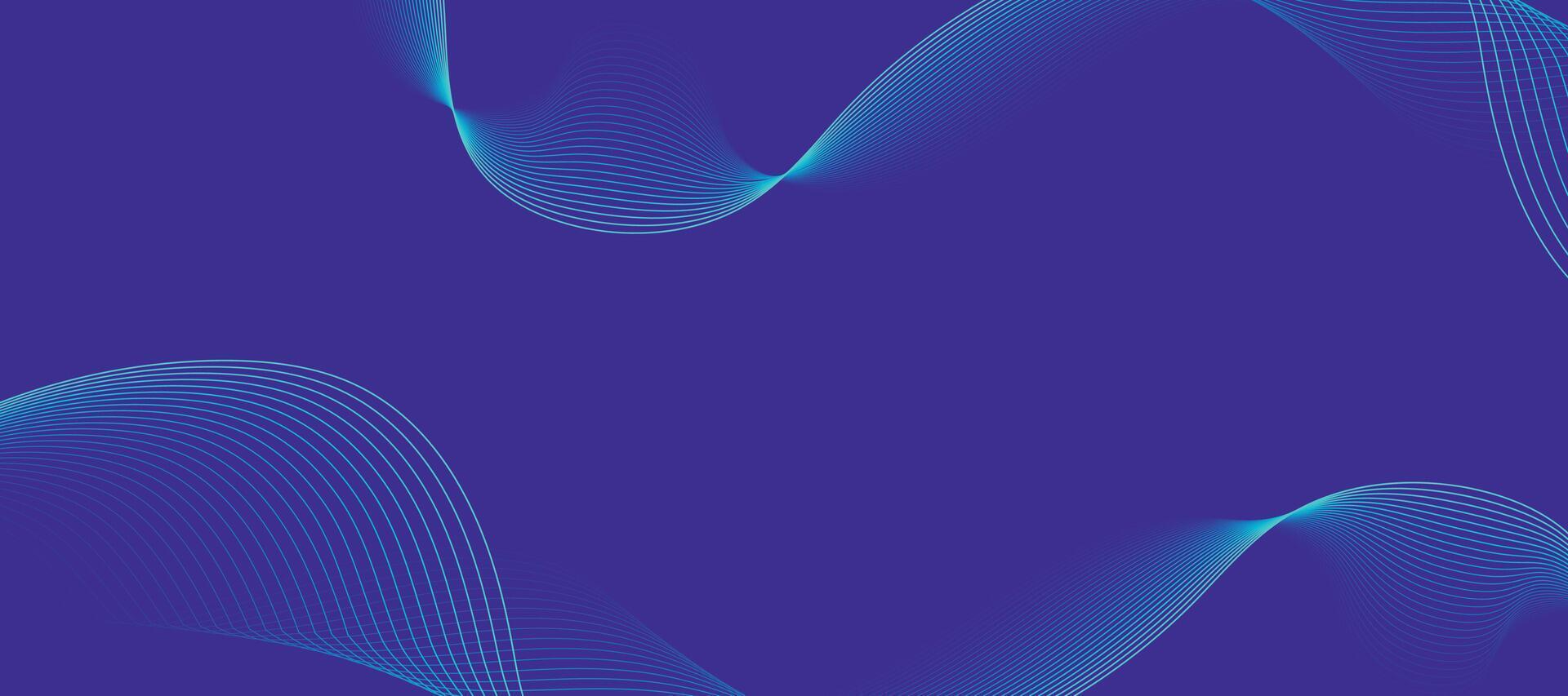 Abstract flowing waves in deep purple hues with digital texture patterns for creative backgrounds and visual designs vector
