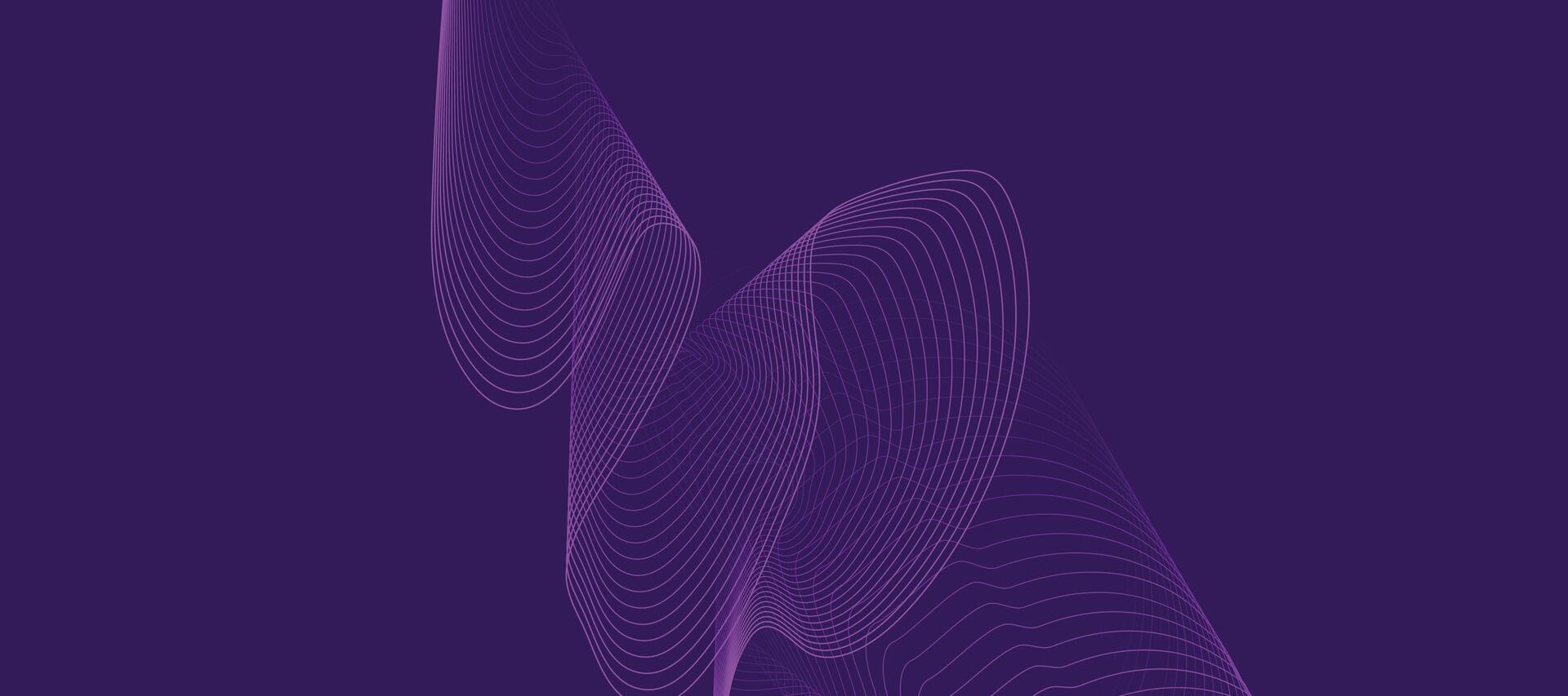 Purple abstract flowing digital waves with intricate mesh texture, perfect for creative backgrounds and modern design vector