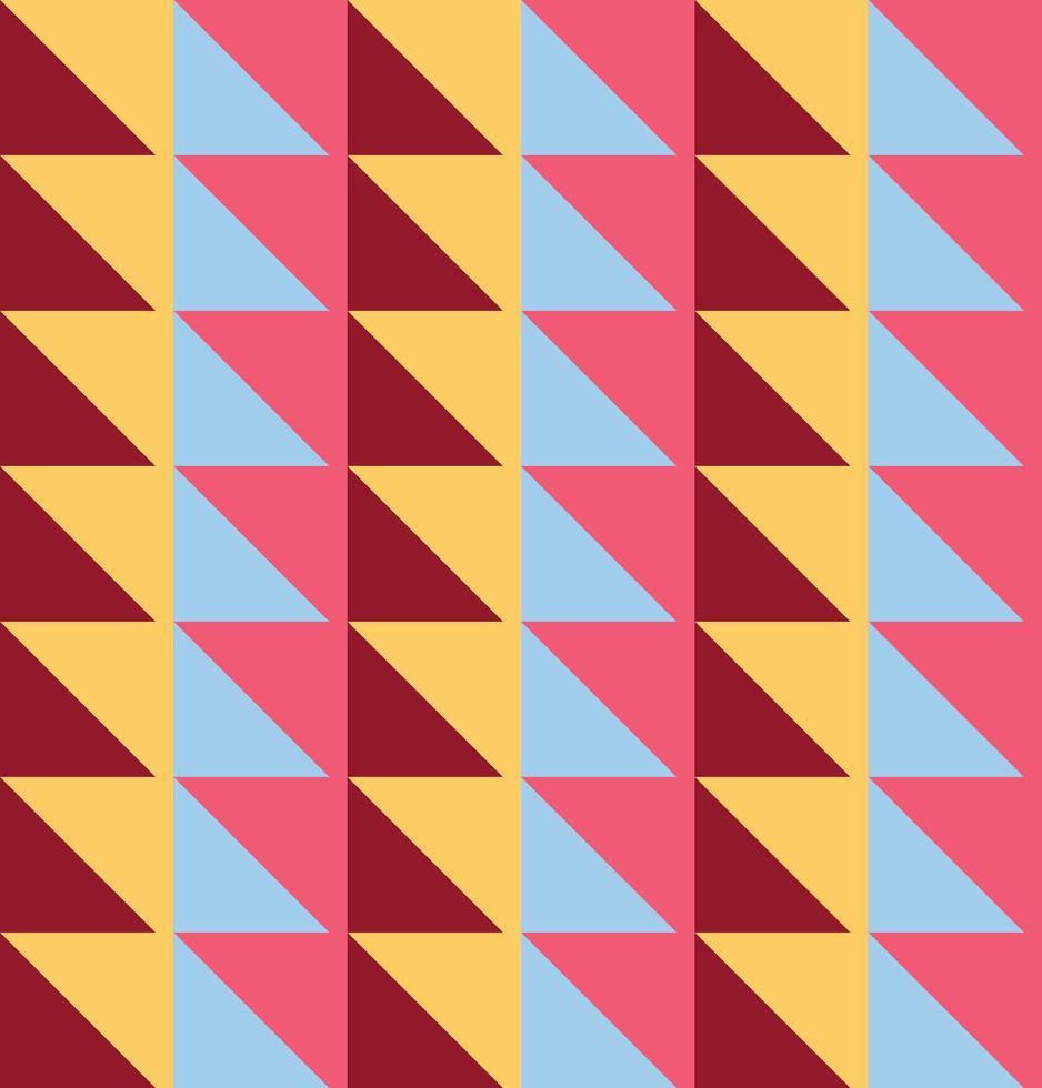 Vibrant Geometric Triangle Pattern vector