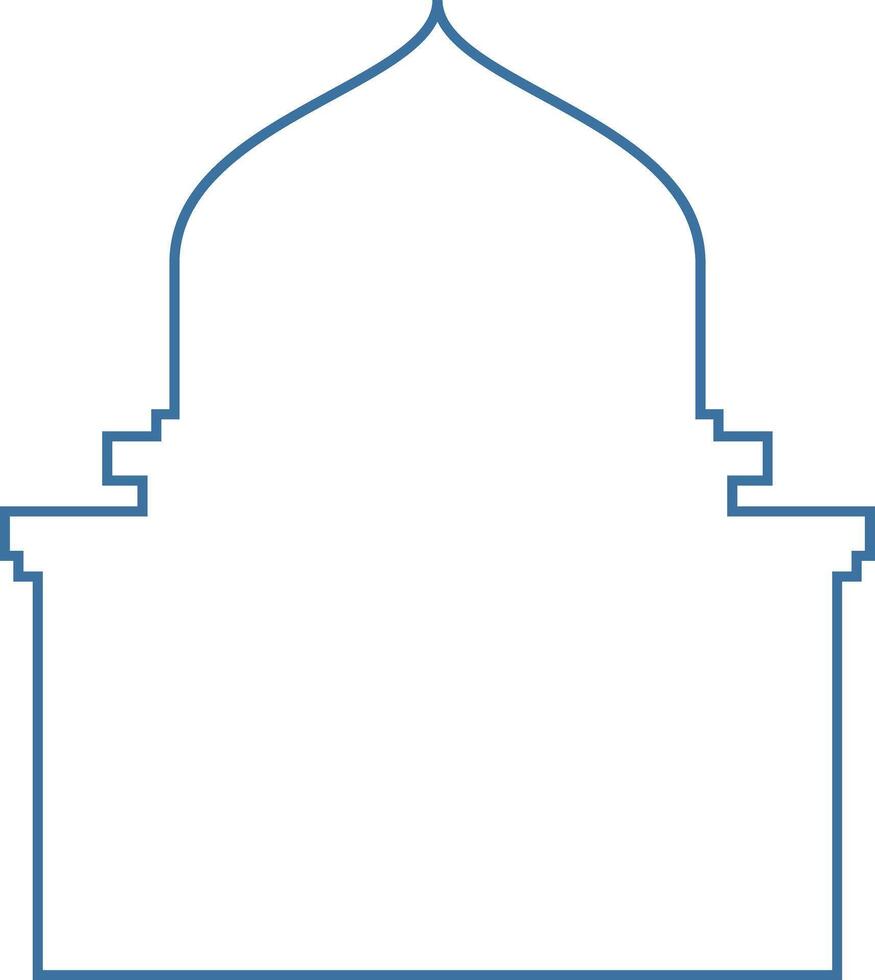 Mosque Outline Collection vector