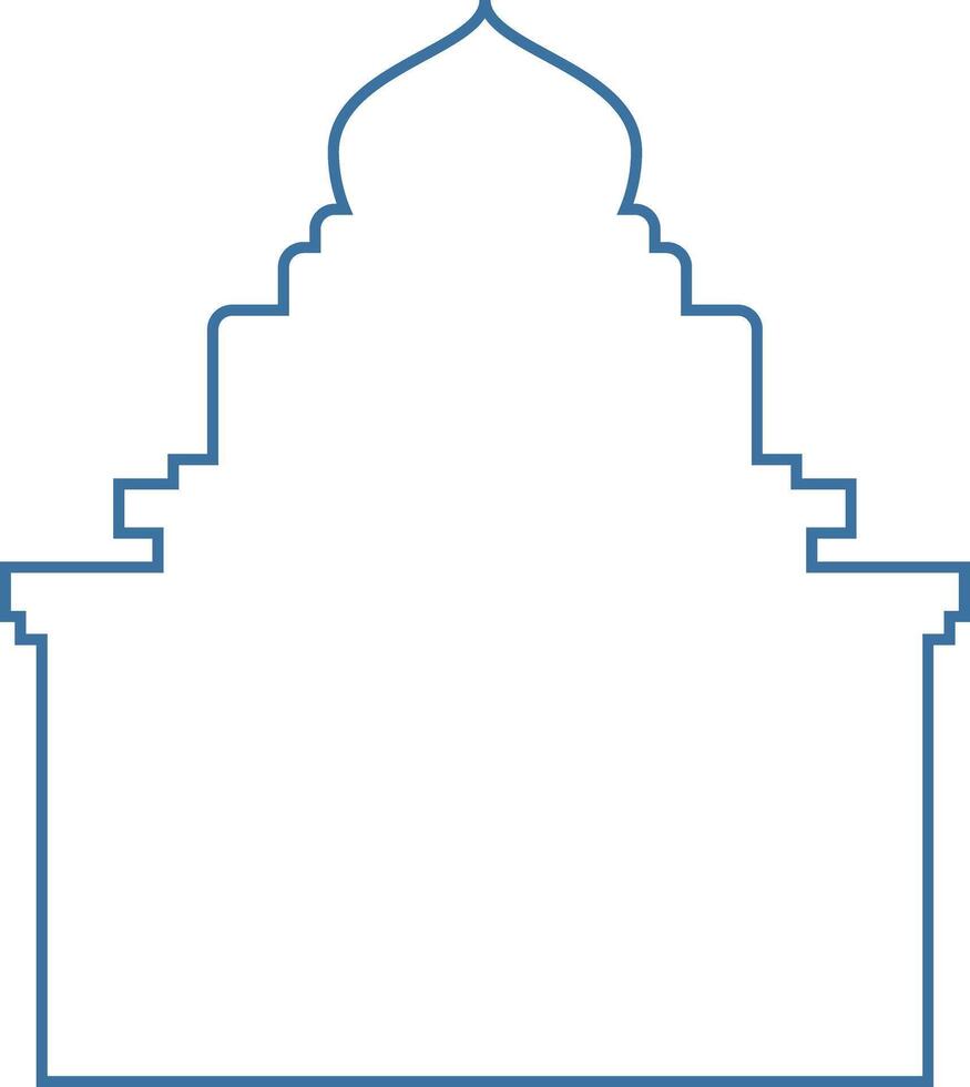 Islamic Symbol Mosque vector