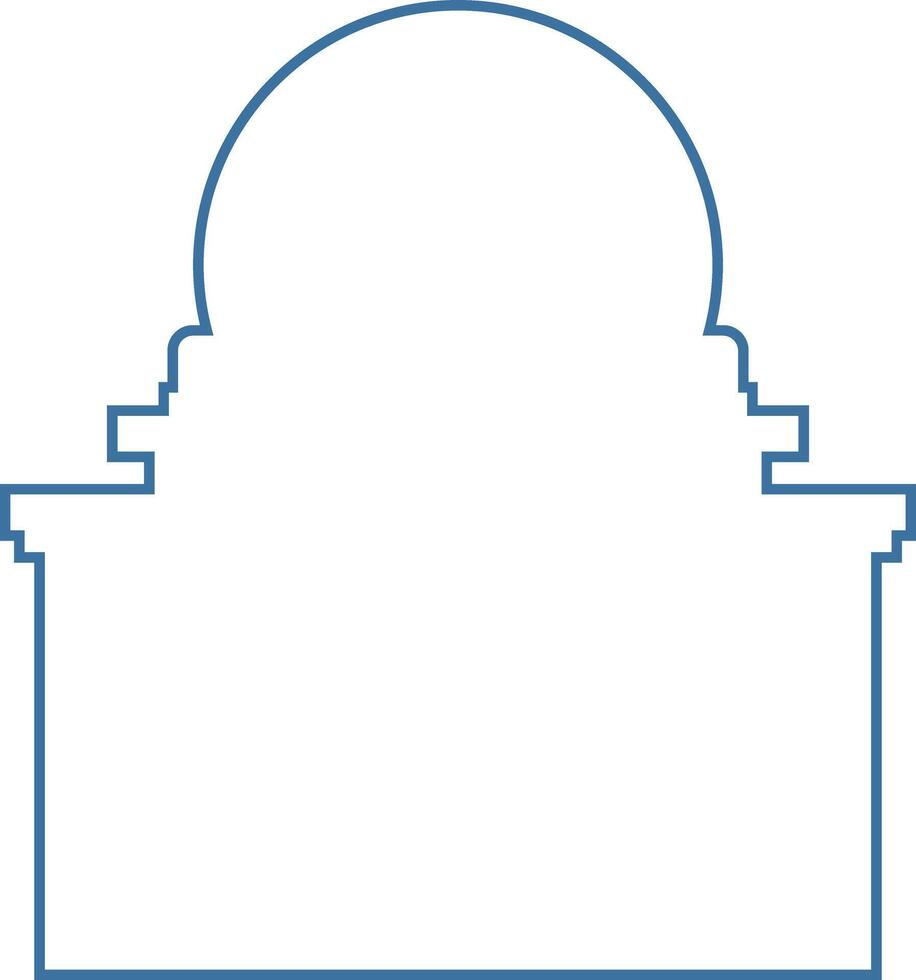 Mosque Clipart Set vector