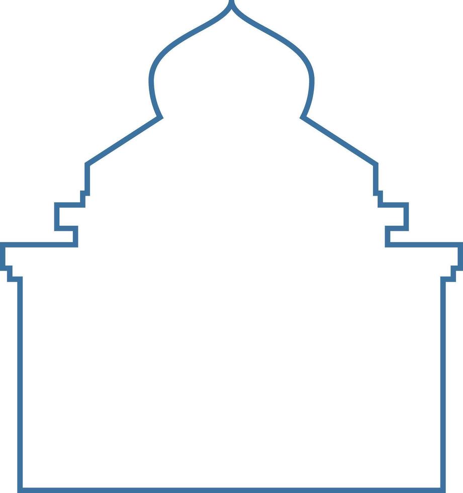 Islamic Architecture mosque vector