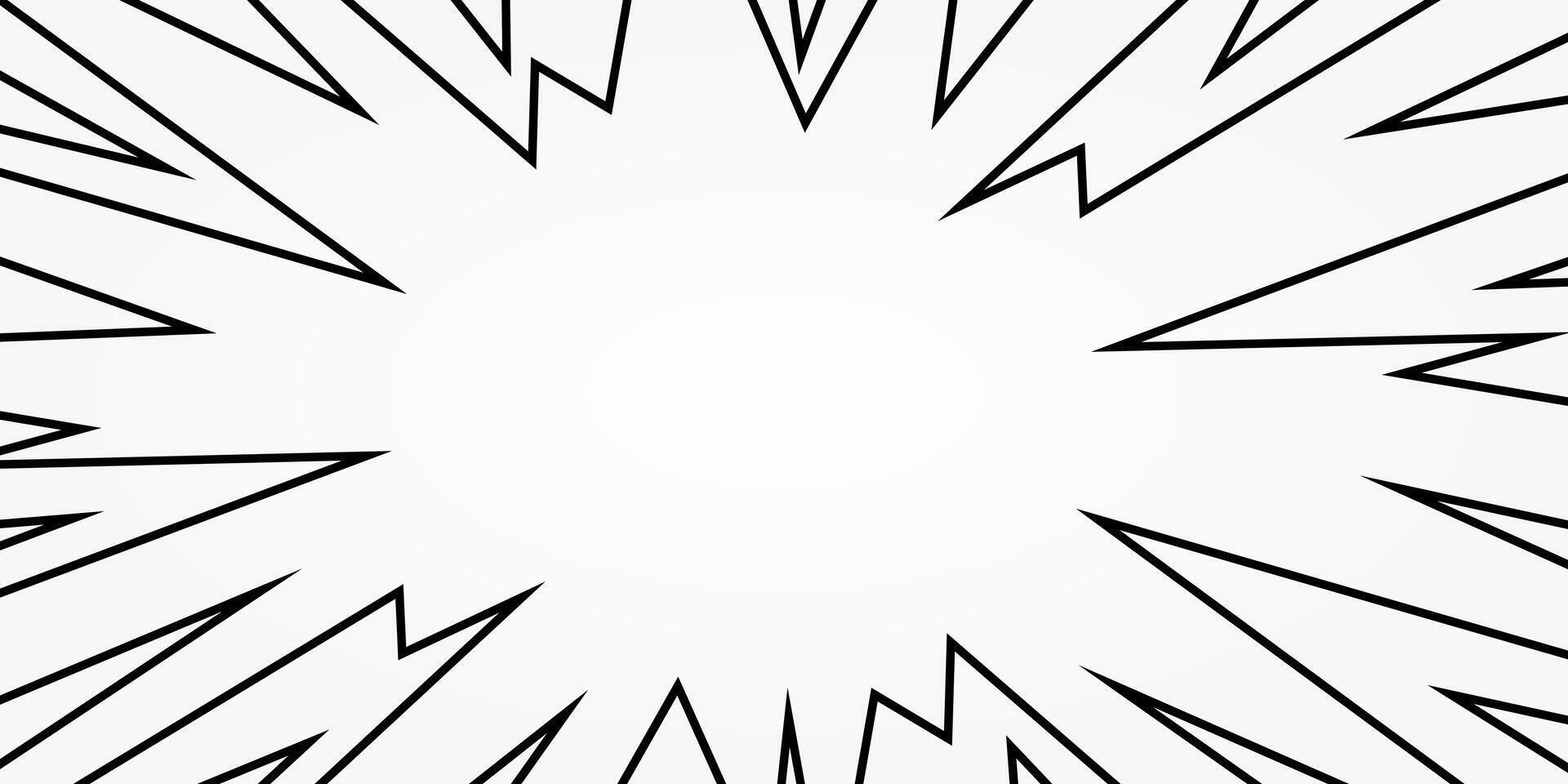 Abstract pattern background in comic or sunlight style. Design free copyspace area. vector