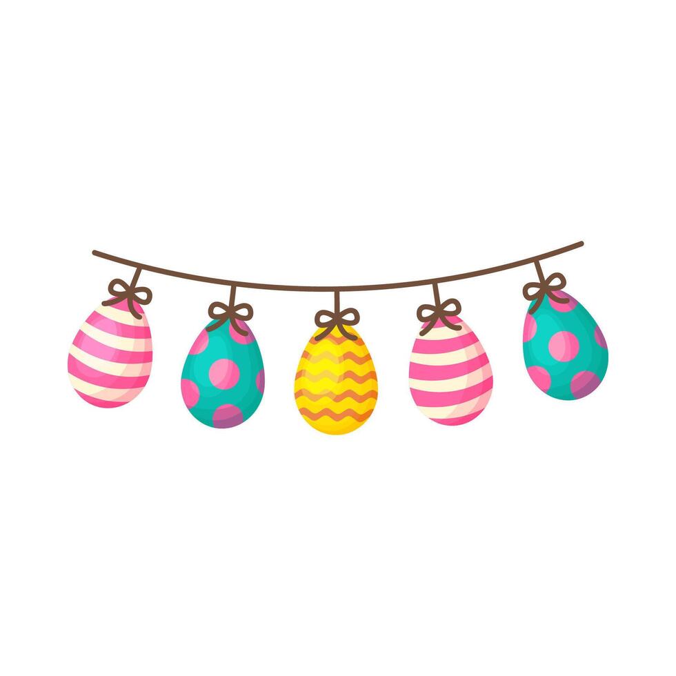 White Easter Garland White Easter Garland
