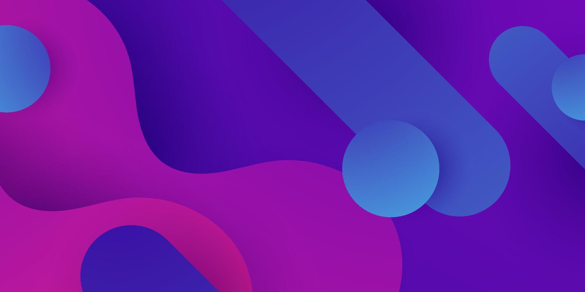 Abstract wave dynamic purple gradient background. Trendy background pattern design. vector