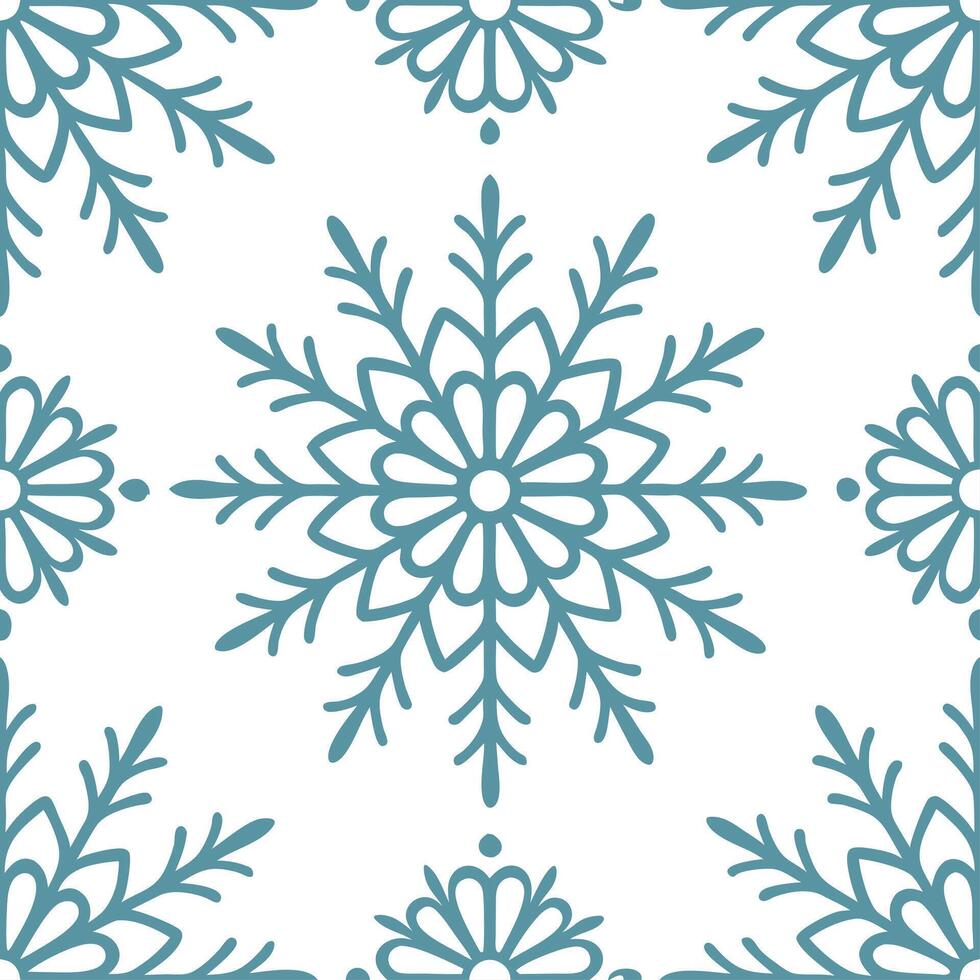 Clean Winter frost on glass seamless tile pattern with delicate ice patterns and cool tones concept as Delicate ice patterns on frosted glass create a seamless tile pattern with cool ton vector