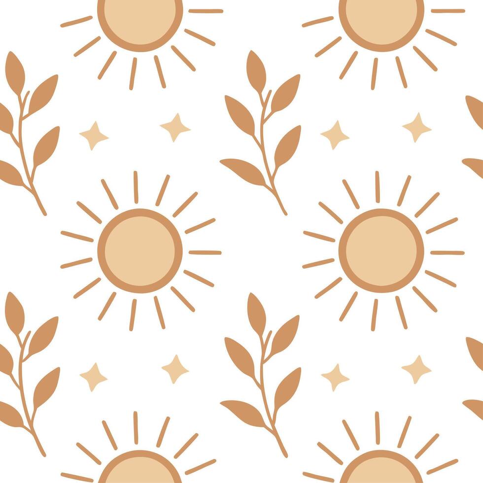 Clean Warm sunbeam seamless tile pattern with subtle light reflections symbolizing the beginning of a fresh spring concept as Subtle reflections of warm sunbeams create a seamless tile p vector