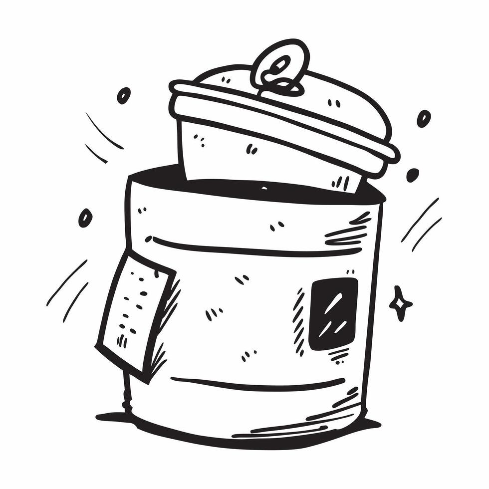 Clean Transparent plastic container and a logo symbolizing branding with ample space for text concept as A transparent plastic container with a blank space for a logo representing brand vector