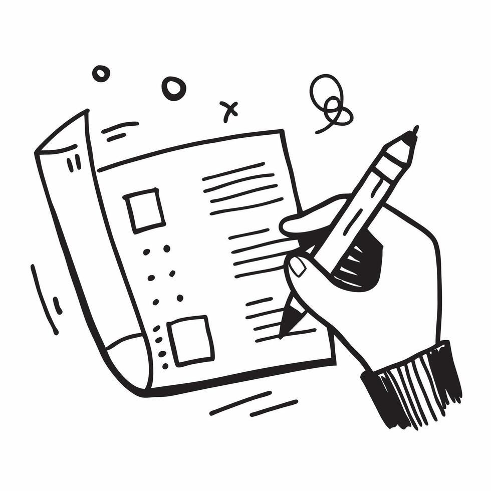 Clean Tax form and pen icon with copy space for infographics concept as An infographic ready tax form and pen icon with copy space designed to convey tax information filing details and f Set 3 vector