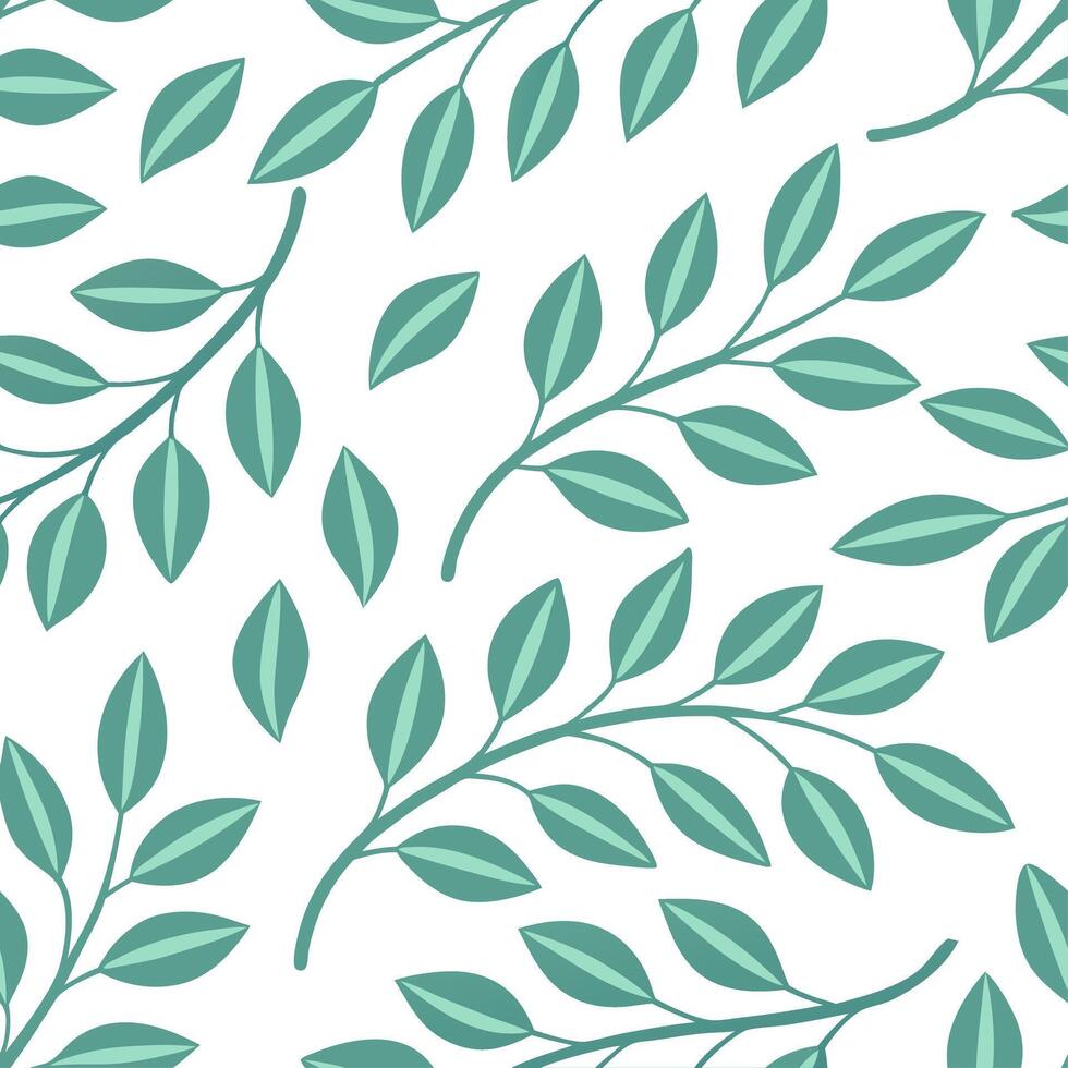 Clean Subtle spring pastel seamless tile pattern with soft mint and peach accents for modern interiors concept as Modern interior design with soft mint and peach accents in seamless spri vector