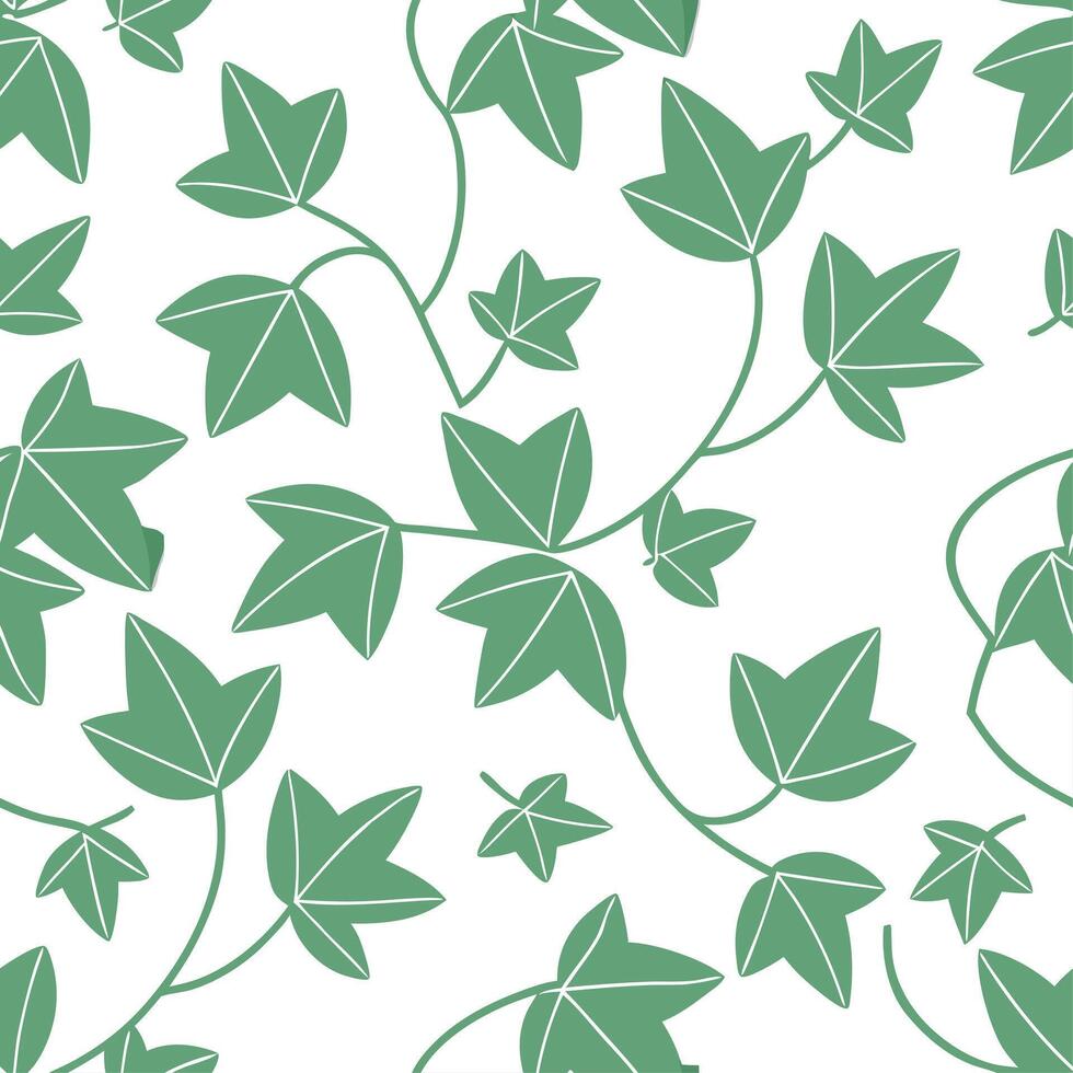 Clean Subtle summer leaves seamless pattern with eucalyptus and olive branches for soft calming spaces concept as Soft eucalyptus and olive branches seamlessly arranged for a calming gen Set 2 vector
