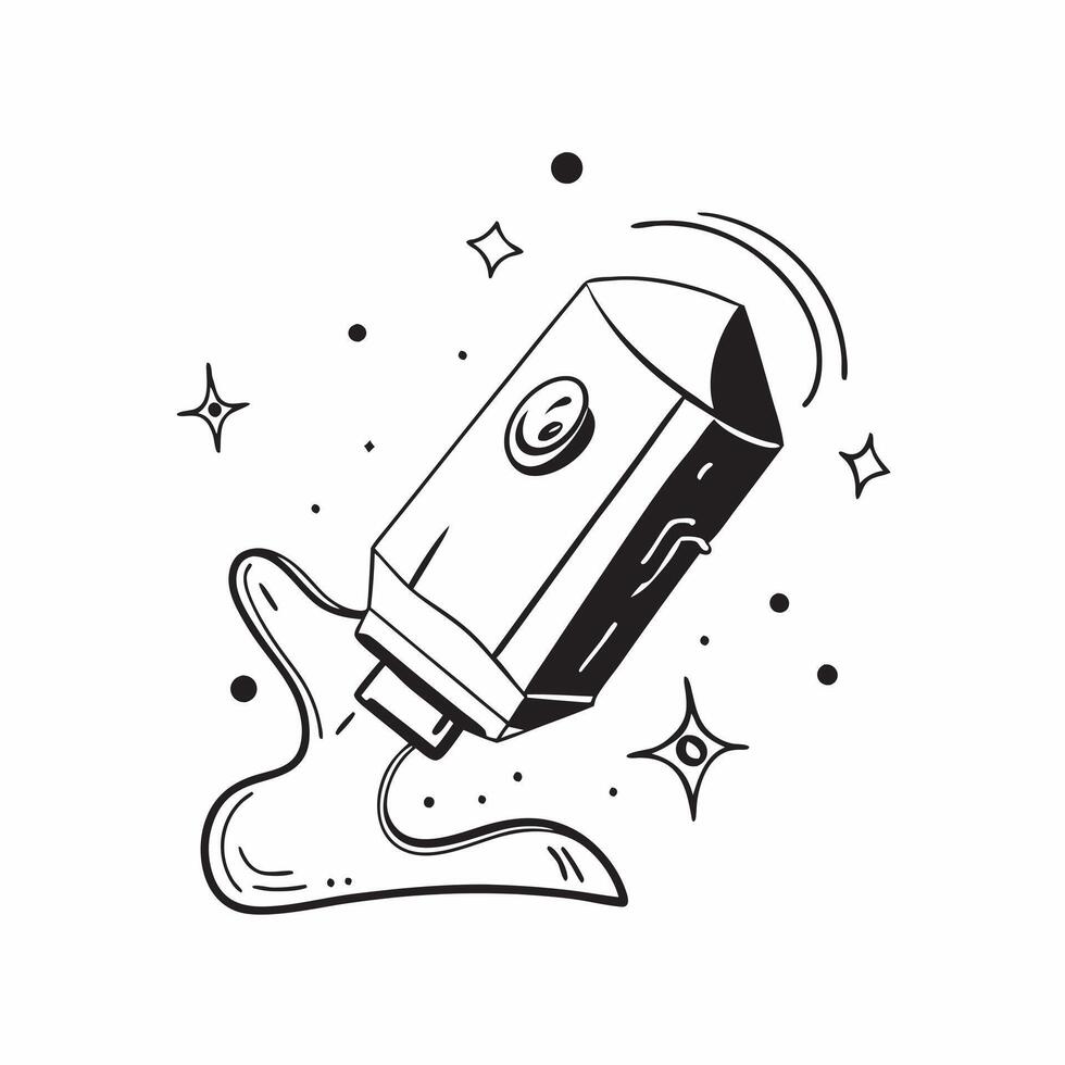 Clean Space Telescope and Nebula concept as Space telescope with a nebula and ample copy space symbolizing the observation and study of distant cosmic phenomena in Photo Stock Concept vector
