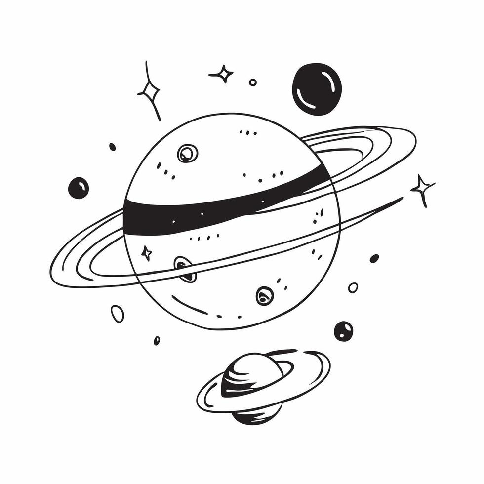 Clean Space Colony and Starfield concept as Space colony with a starfield and ample copy space symbolizing the futuristic vision of human life in space in Photo Stock Concept vector