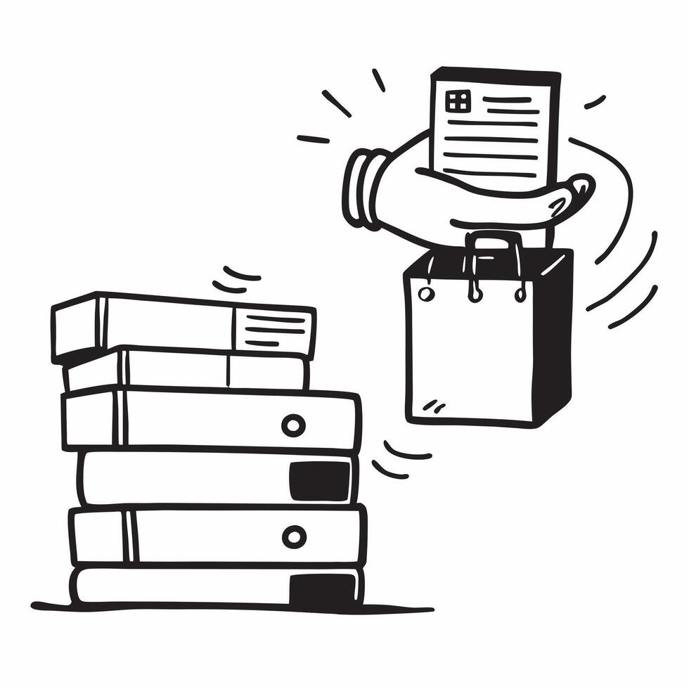 Clean Silhouette of an automated palletizer and a logistics report symbolizing automated palletizing management in double exposure with copy space concept as A silhouette of an automate vector