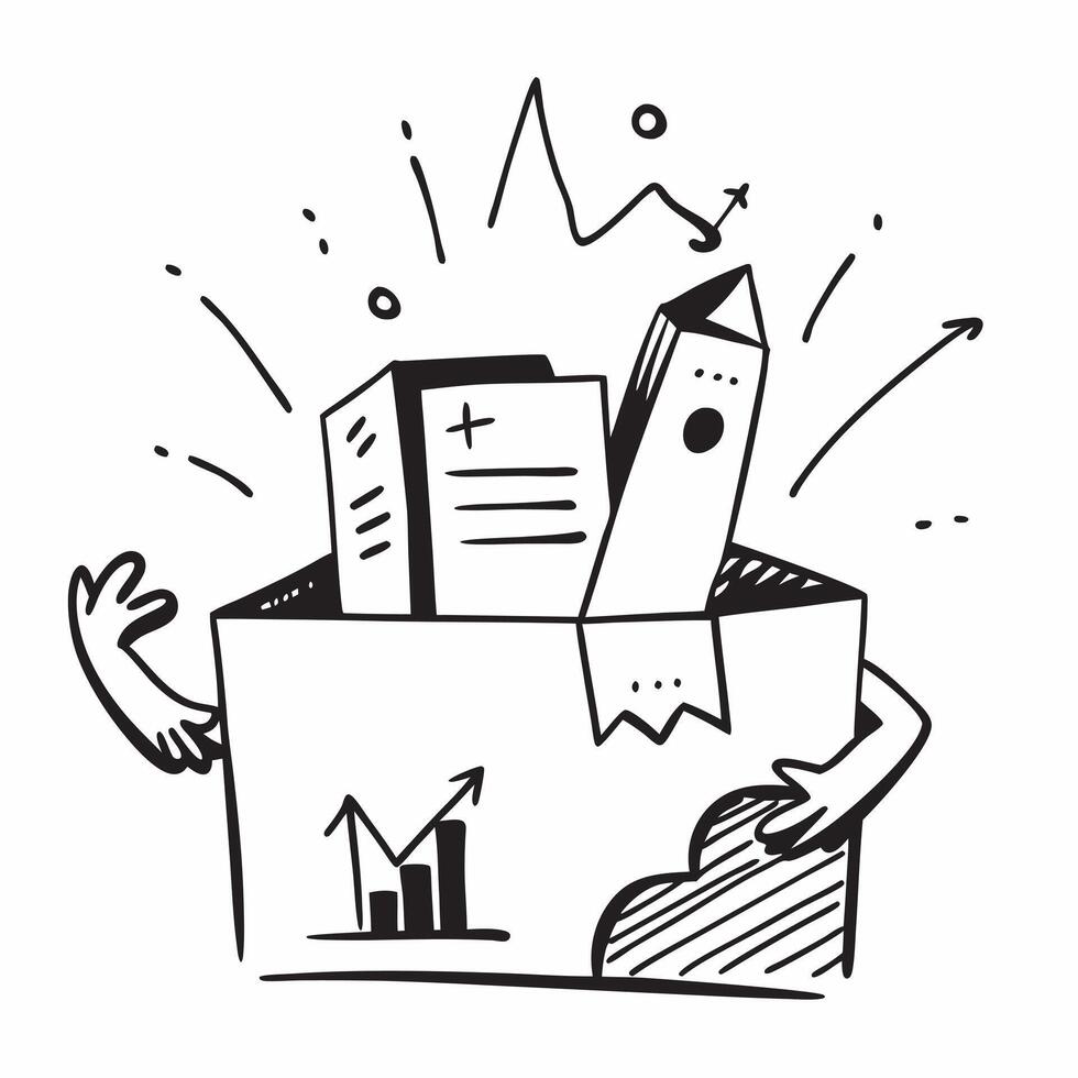 Clean Silhouette of a warehouse and a profit margin chart symbolizing profit optimization in double exposure with copy space concept as A silhouette of a warehouse intertwined with a pr vector
