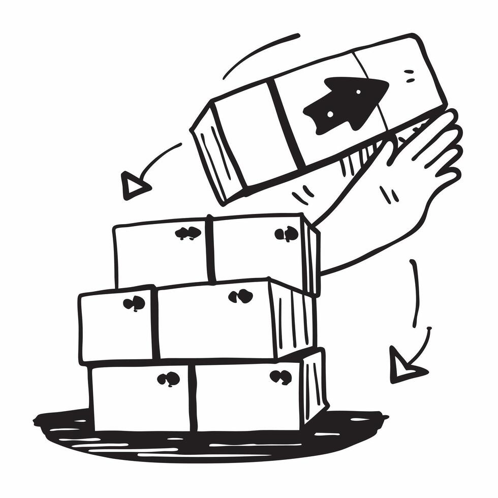 Clean Silhouette of a shipping pallet and a turnover graph symbolizing pallet turnover in double exposure with copy space concept as A silhouette of a shipping pallet intertwined with a vector
