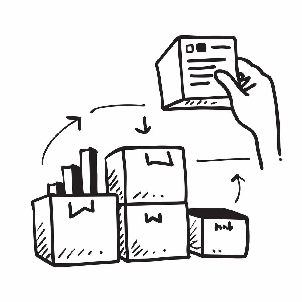 Clean Shipping pallets and a revenue graph symbolizing logistics revenue in double exposure with copy space concept as Shipping pallets blended with a revenue graph representing logisti vector