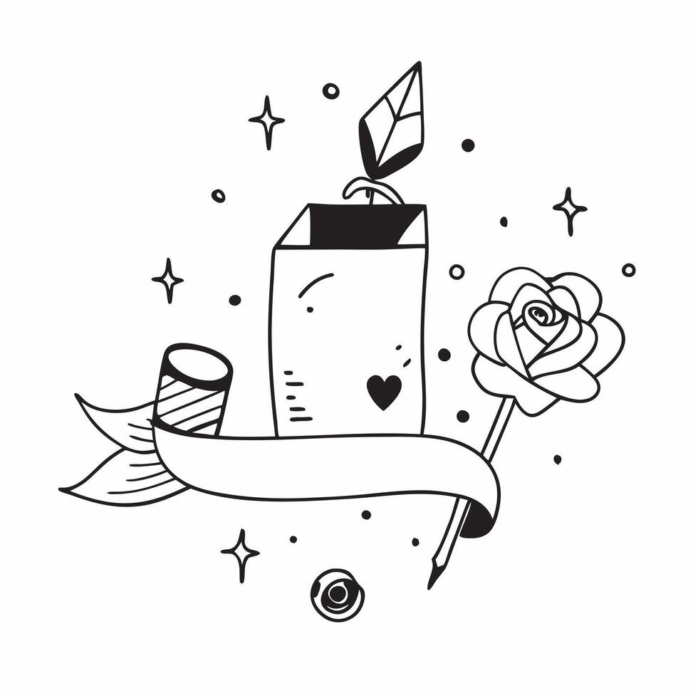 Clean Rose and heart icon with copy space for romantic messages concept as An artistic rendering of a rose and heart icon with spacious copy space suitable for romantic messages love let vector