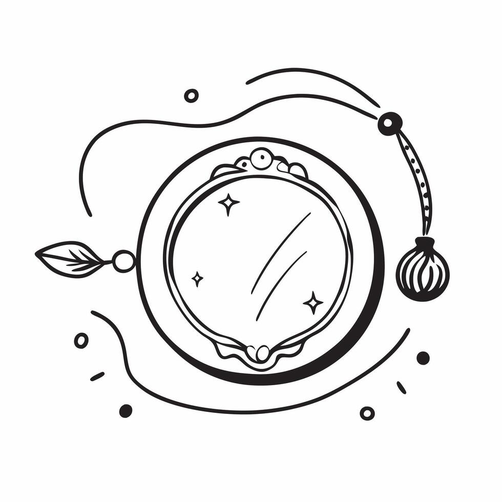 Clean Rakhi and Decorative Plate concept as Rakhi bracelet with a decorative plate and ample copy space representing the artistic and festive traditions of Raksha Bandhan in Photo Stock vector
