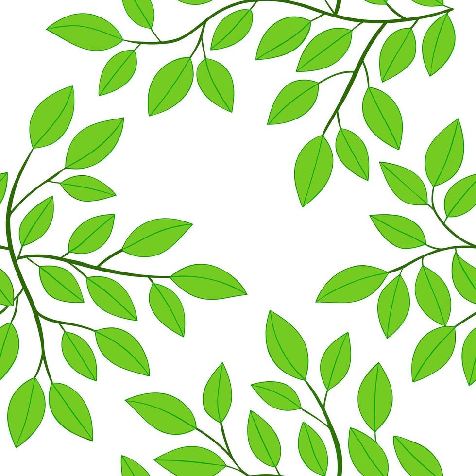 Clean Radiant spring sunlight filtering through leaves seamless tile pattern with fresh greenery concept as Radiant sunlight filtering through leaves creates a seamless tile pattern with vector