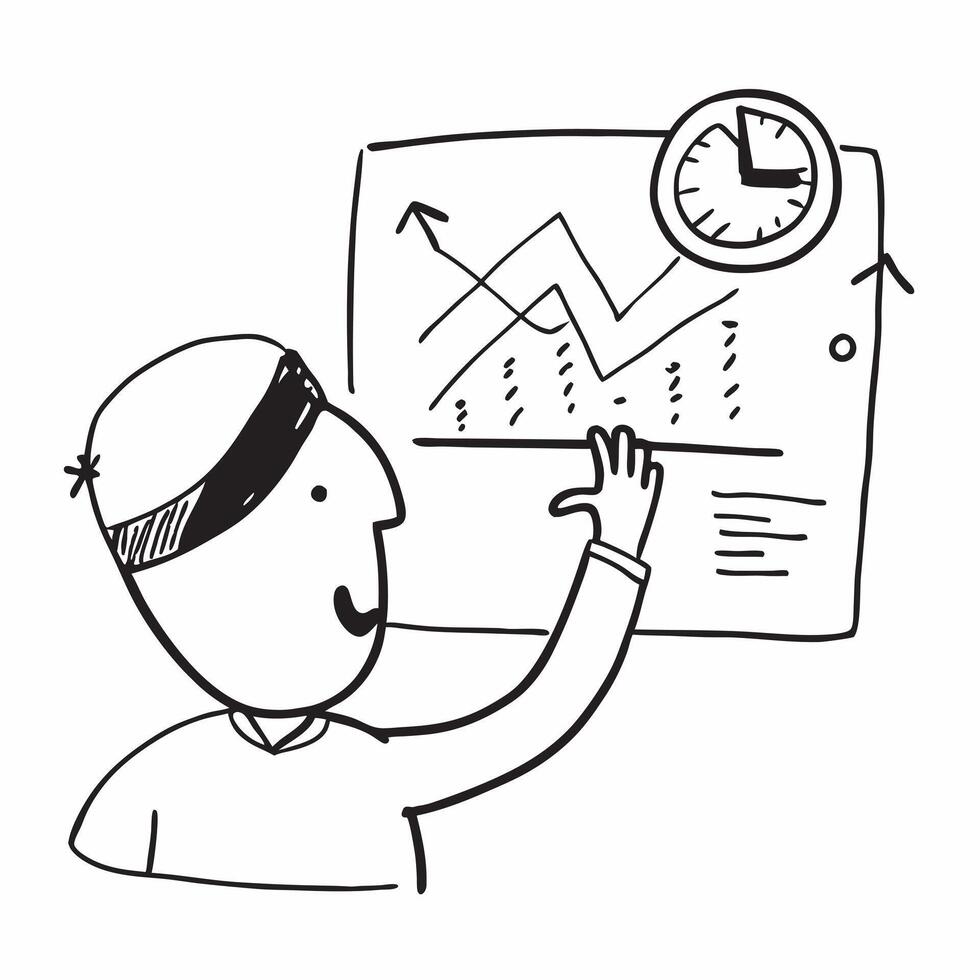 Clean Persona with a stock chart and a currency symbol symbolizing investment trends in double exposure with copy space concept as A persona blended with a stock chart and a currency sy vector