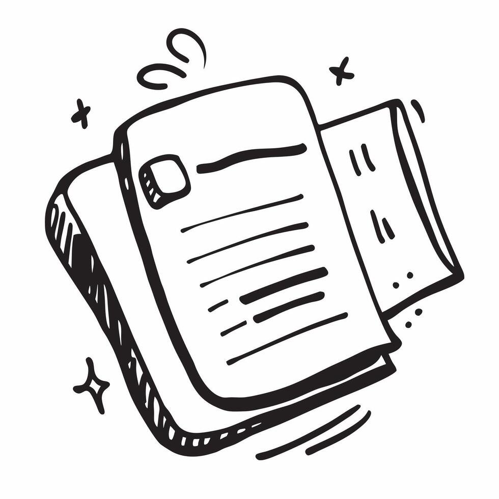 Clean Notebook icon with space for text and images concept as A simple notebook icon design featuring ample space for both text and images perfect for illustrating morning schedules and vector
