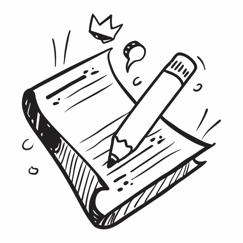 Clean Notebook icon with copy space for infographics concept as An infographic ready notebook icon with copy space designed to convey task lists morning plans and productivity insights i vector