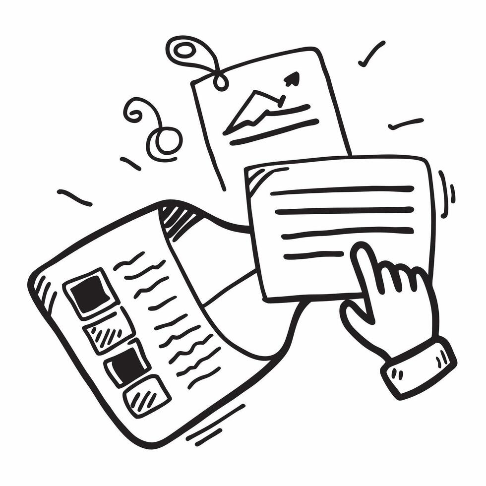 Clean News system and news ticker icon with copy space for website headers concept as A sleek news system and news ticker icon with generous copy space suitable for creating eye catching vector