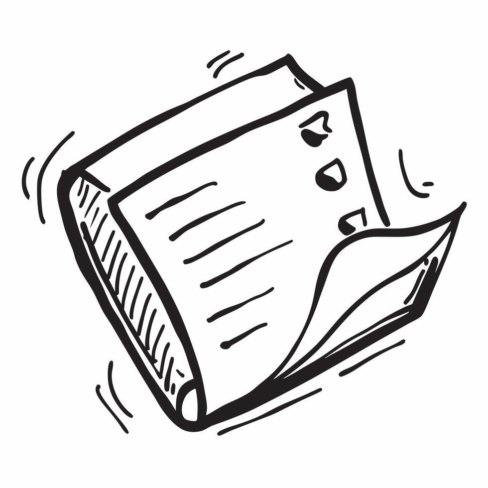 Clean Notebook icon with copy space on a white background concept as A icon image of a notebook icon with generous copy space on a white background ideal for business planning and note vector