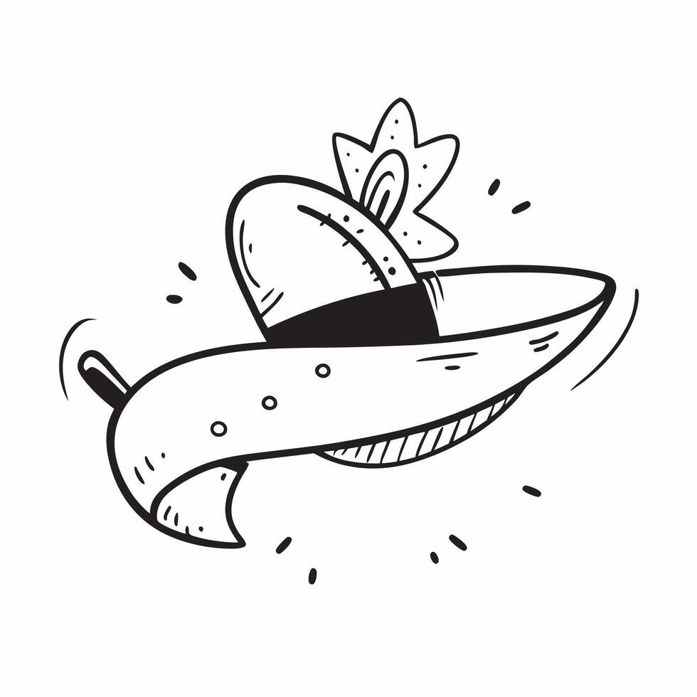 Clean Mexican Hat and Flag concept as Sombrero with Mexican flag and ample copy space symbolizing traditional attire and national pride in Photo Stock Concept vector