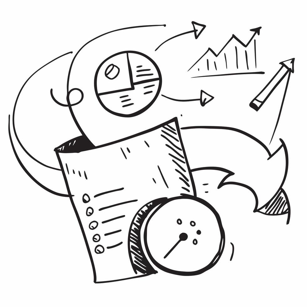 Clean Marketing symbol with copy space for strategic planning concept as A strategic planning oriented marketing symbol with ample copy space ideal for visualizing long term goals object vector