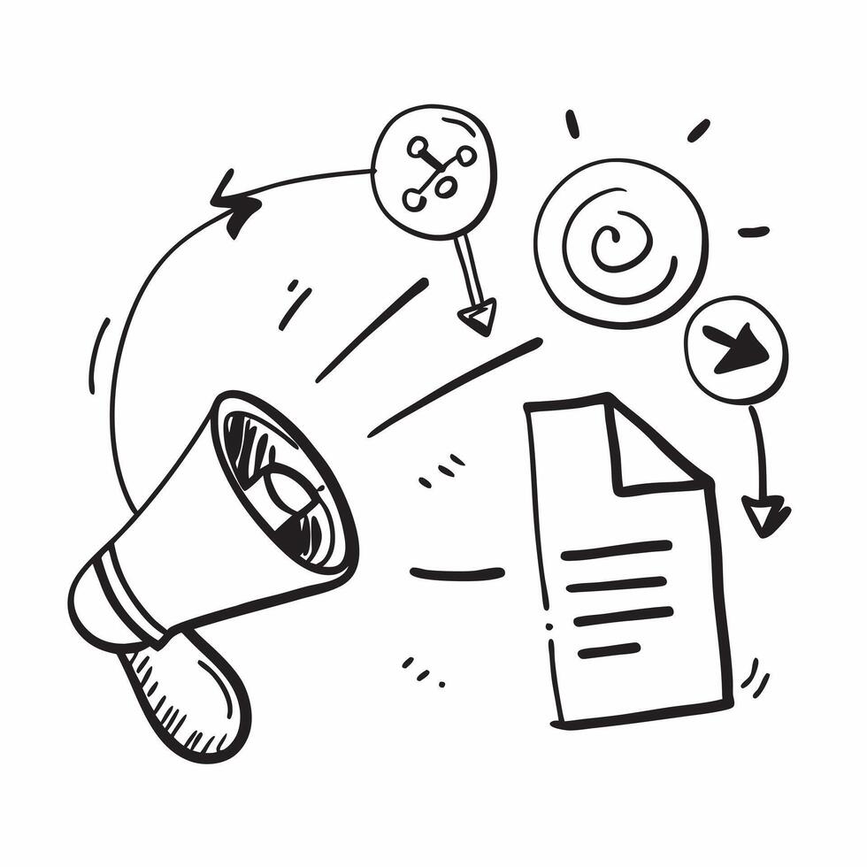 Clean Marketing icon with copy space for infographics concept as An infographic ready marketing icon with copy space designed to convey complex information and task management insights i vector