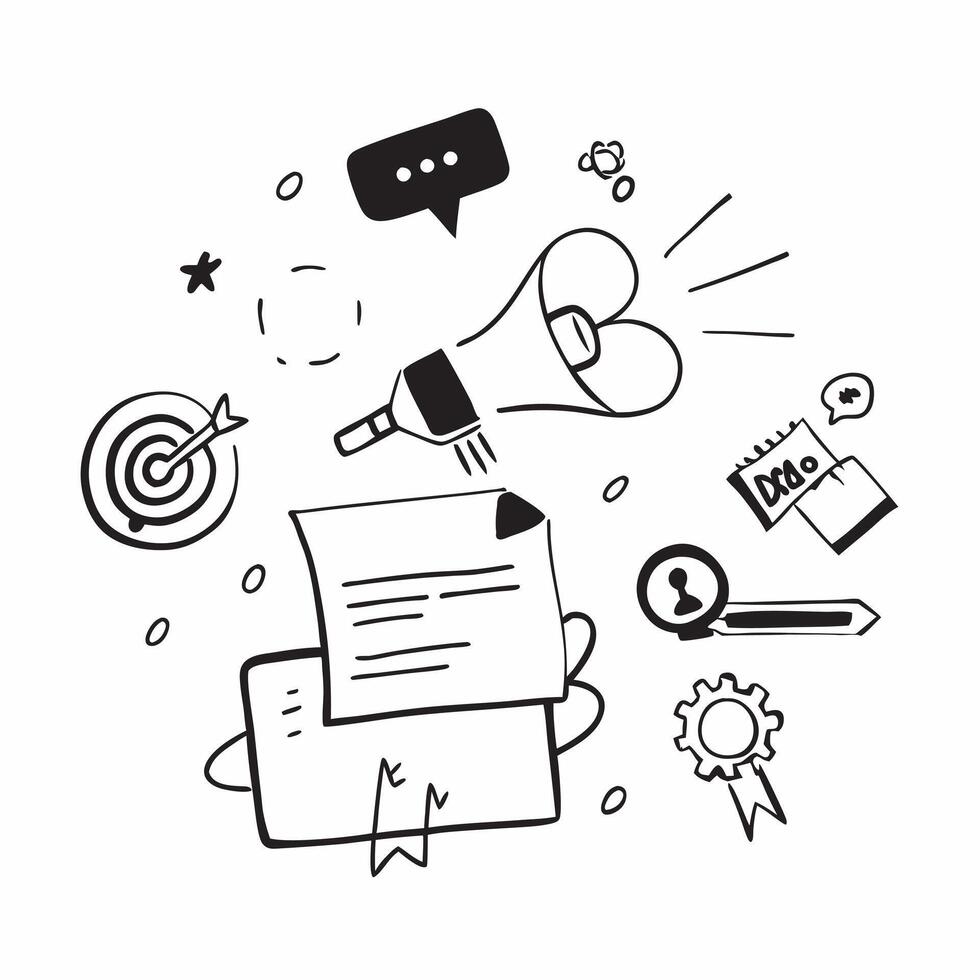 Clean Marketing illustration with copy space for business reports concept as A visually appealing marketing illustration with copy space designed to enhance business reports and presenta Set 3 vector
