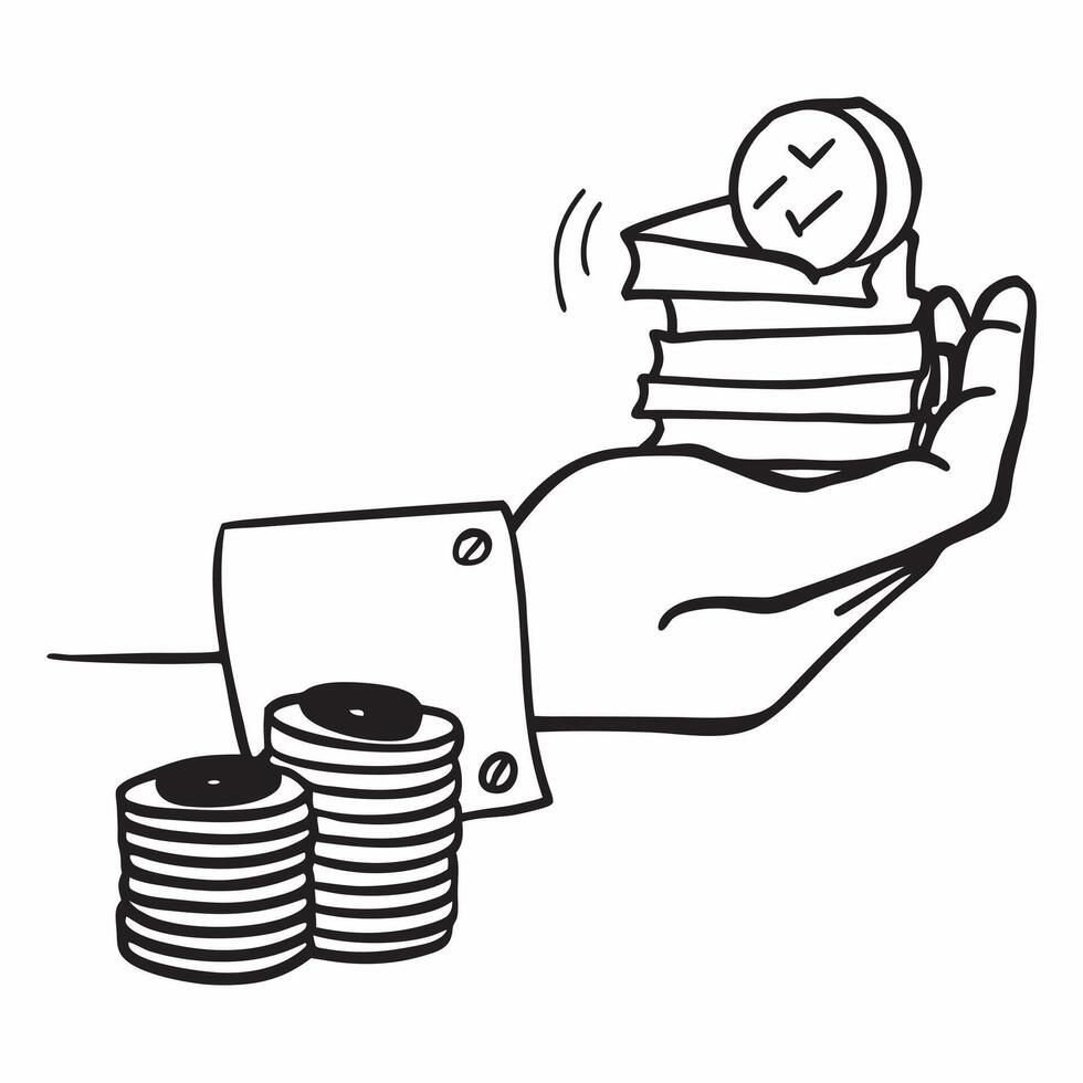 Clean Man with poker chips and playing cards symbolizing gambling and stakes with ample space for text concept as A man holding a stack of poker chips and a hand of playing cards repres vector