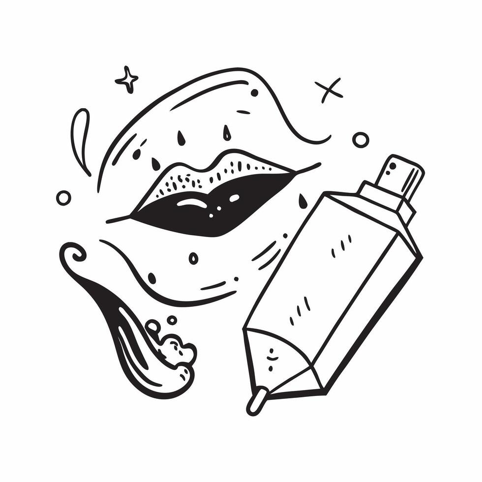 Clean Lip gloss and lip scrub icon with ample space for text and graphics concept as An illustrative lip gloss and lip scrub icon design featuring ample space for both text and graphics vector