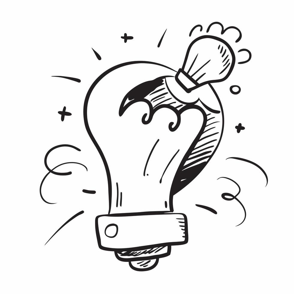 Clean Lightbulb icon with copy space on a gray background concept as A icon image of a lightbulb icon with generous copy space on a gray background ideal for showcasing ideas and innov Set 2 vector