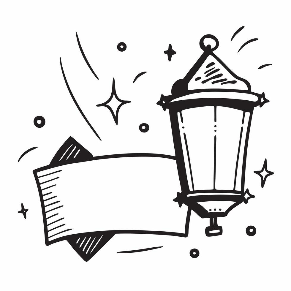 Clean Lanterns and market sign symbol with space for text on a colorful background concept as A sleek lanterns and market sign symbol with ample space for text on a colorful background s vector