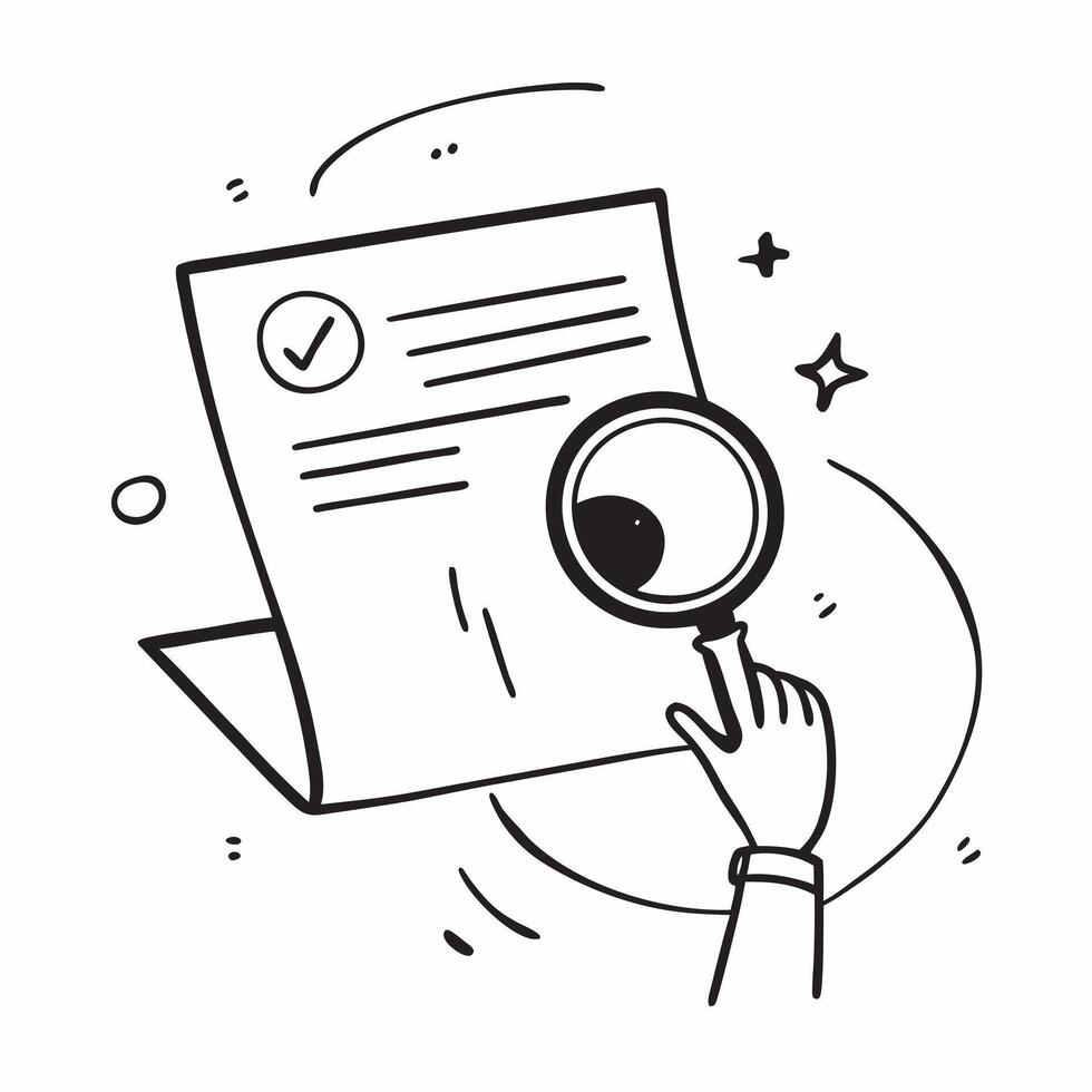 Clean Job search and magnifying glass icon with space for text on a professional background concept as A sleek job search and magnifying glass icon design with ample space for text on a Set 2 vector