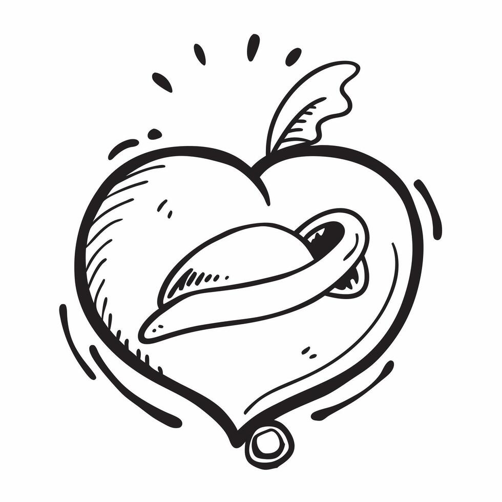 Clean Heart and wedding ring icon with space for text and graphics on a blue background concept as A modern heart and wedding ring icon design featuring space for both text and graphics vector
