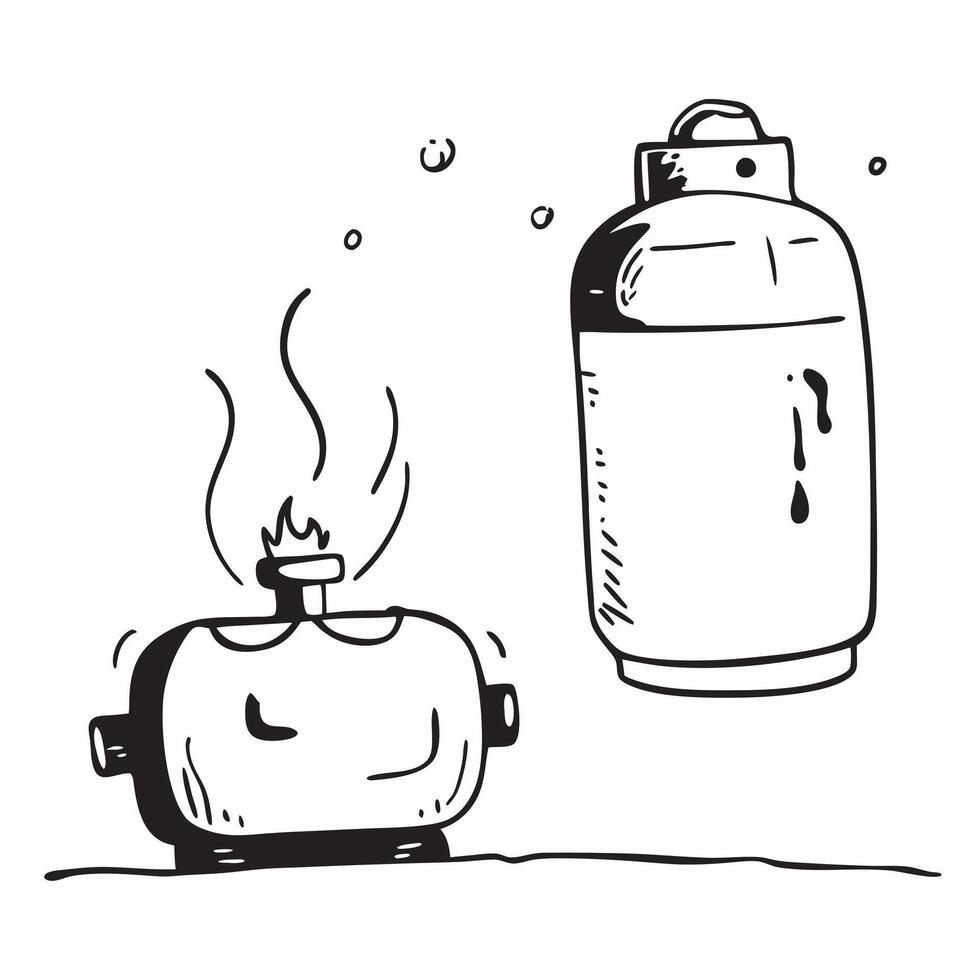 Clean Full gas tank and an empty gas tank symbolizing preparedness and unpreparedness with ample space for text concept as A full gas tank and an empty gas tank representing the dos of vector