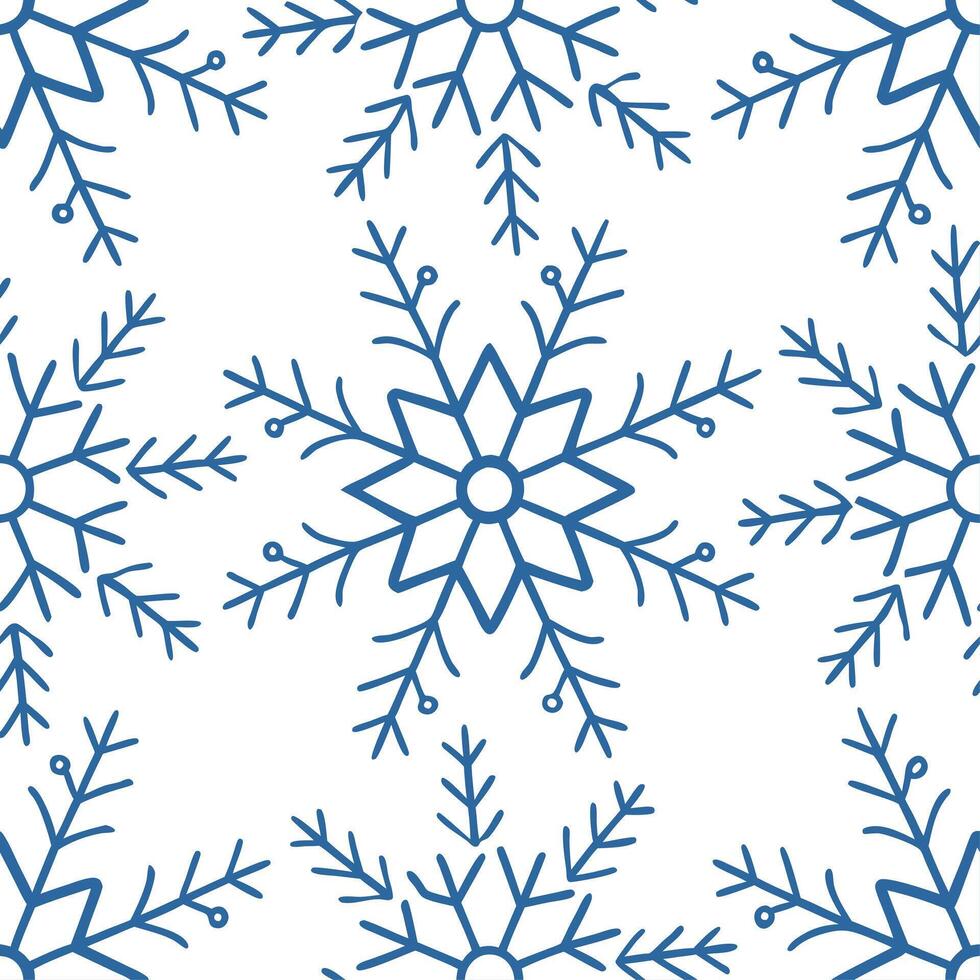 Clean Frost covered branches seamless tile pattern with intricate ice details and snowy accents concept as Intricate ice details on frost covered branches create a seamless tile pattern vector