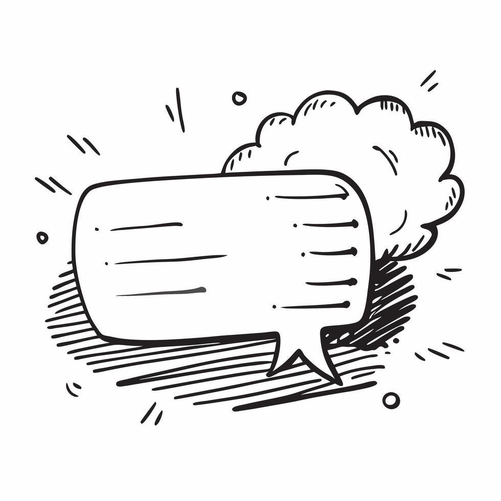 Clean Flat design as Speech bubble icon with copy space on a blue background concept as A image of a speech bubble icon with ample copy space on a blue background perfect for busi vector