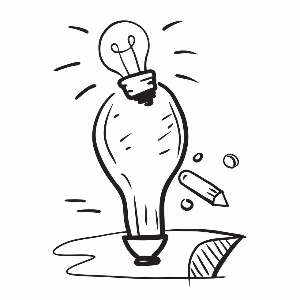Clean Flat design as Lightbulb icon with copy space on a gray background concept as A image of a lightbulb icon with generous copy space on a gray background ideal for showcasing Set 6 vector