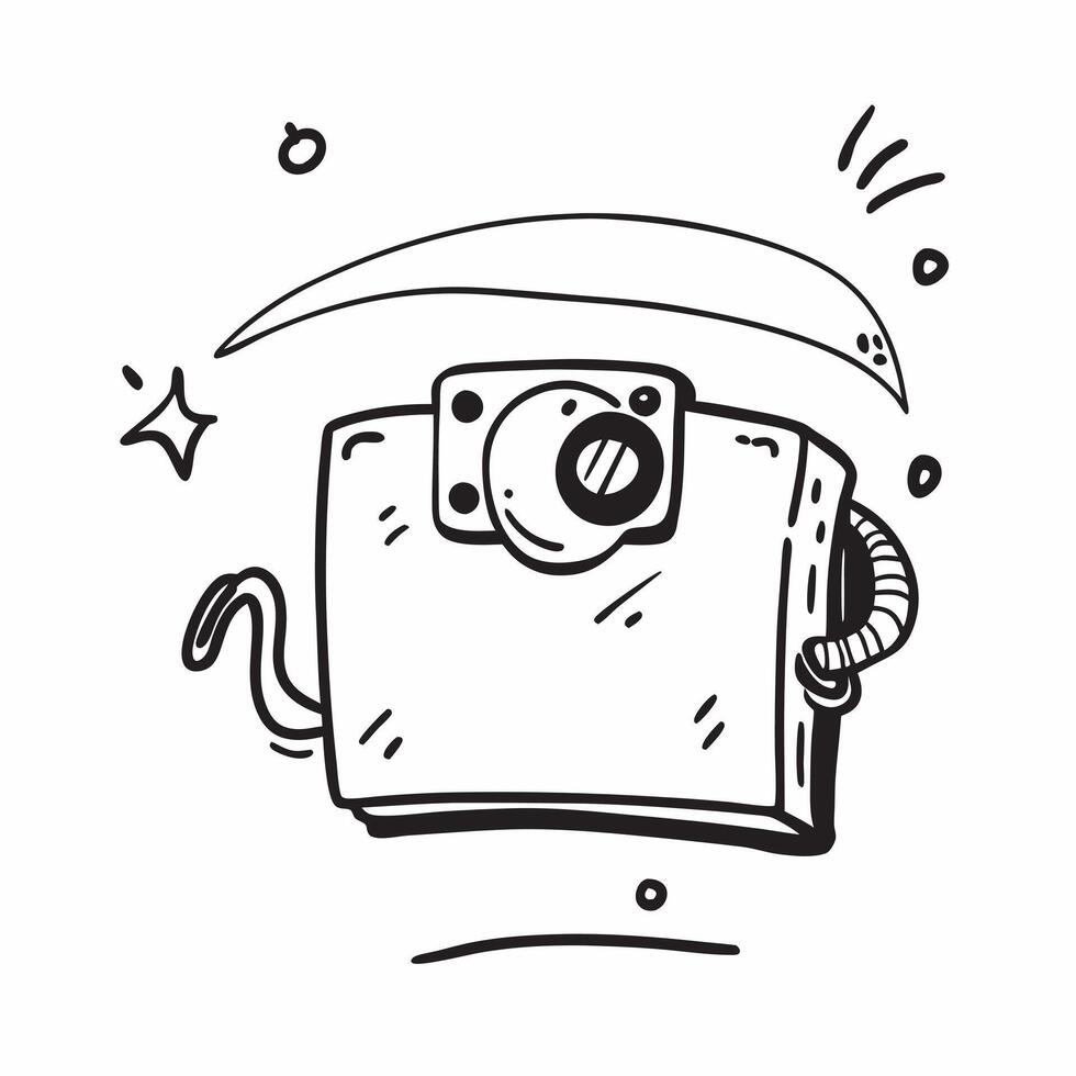 Clean Flat design as Camera icon with copy space on a white background concept as A icon image of a camera icon with generous copy space on a white background ideal for travel and phot Set 2 vector