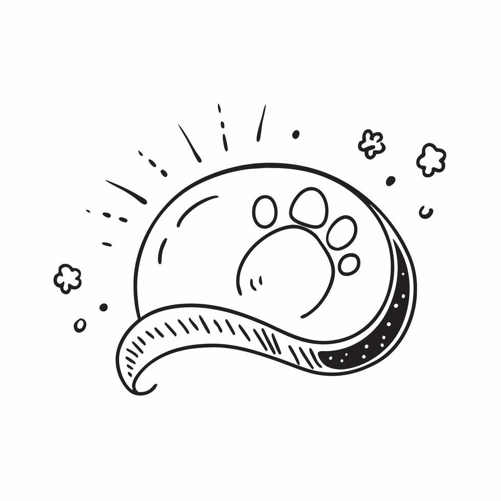 Clean Flat design as Baby footprint icon with copy space on a white background concept as A icon image of baby footprints with generous copy space on a white background ideal for newbo Set 2 vector