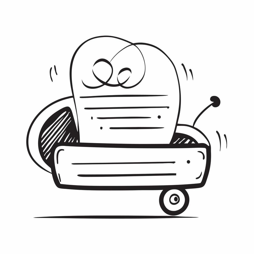 Clean Flat design as Baby carriage icon with copy space on a white background concept as A icon image of a baby carriage icon with generous copy space on a white background ideal for b Set 6 vector
